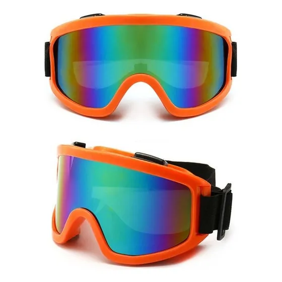 Lentes Sol Naranja Protección Cross Motoriz Bici Paintb