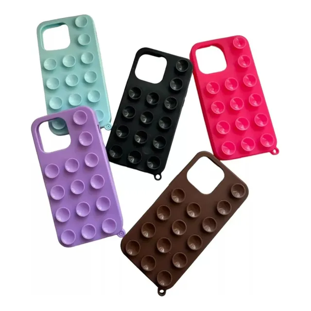 Capa Com Ventosa Para iPhone 12 13 14 15 Pró Max