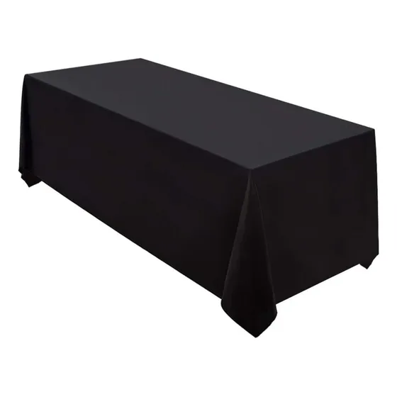Mantel Rectangular Negro Grande Hogarutil