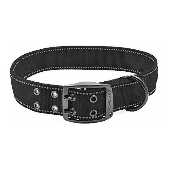 Max Y Neo Max Collar De Perros De Metal Reflectante - Dhjry