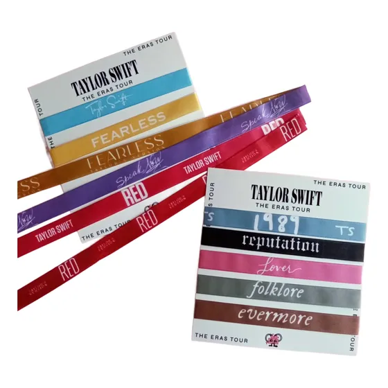 Set De 10 Pulseras De The Eras Tour - Taylor Swift