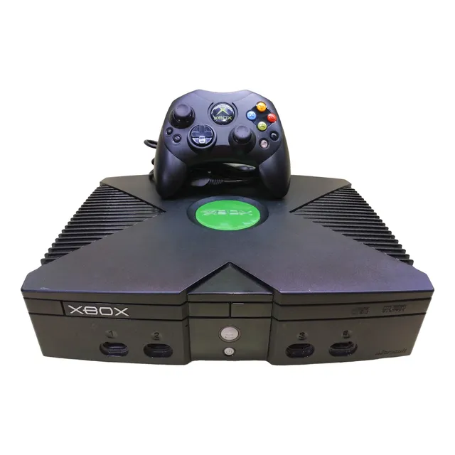 Consola Xbox Clásico Original Medio Uso Con Accesorios