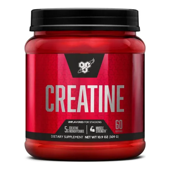 Suplemento En Polvo Bsn Creatina Monohidrato Micronizada En Pote De 309g