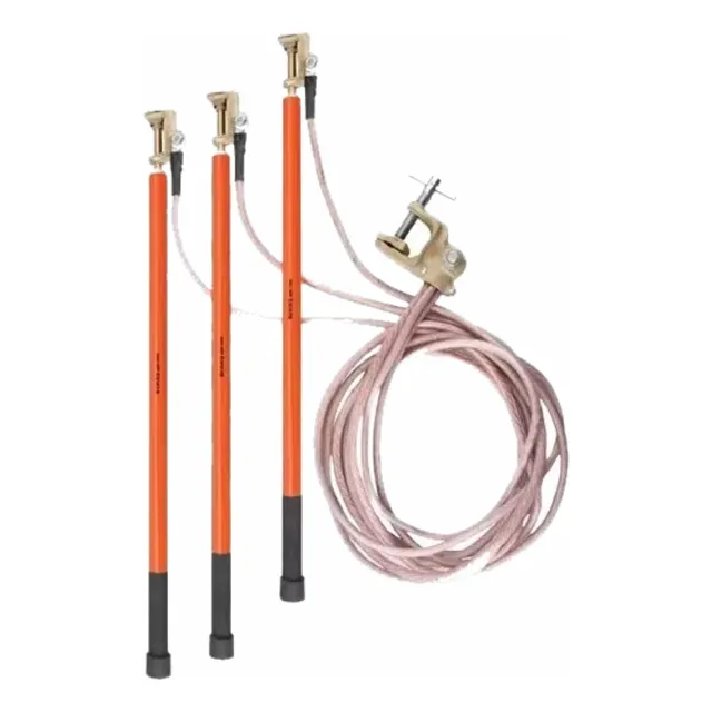 Conj. De Aterramento Rápido P/ Cabine E Cubículo Até 15 Kv