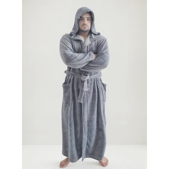 Roupão Plus Size Longo Adulto 