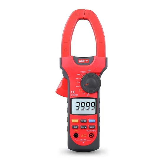 Pinza Amperimetrica 1000 Ac/dc Multimetro Tester Unit Ut208a