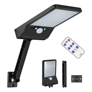 Luminária Led Arandela Solar 48 Leds Com Sensor De Presença Luminária Led Arandela Solar 48 Leds Com Sensor De Presença