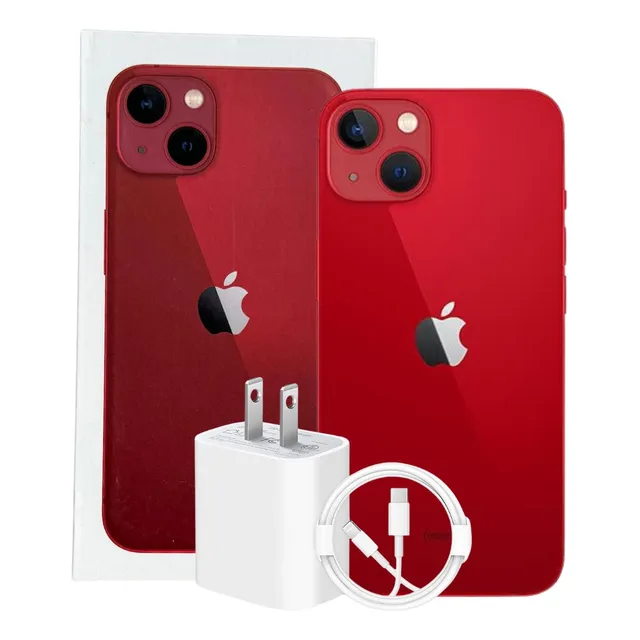 Apple iPhone 13 (128 Gb) - Rojo Con Caja Original