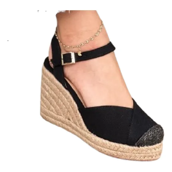 Zapato Cerrado Yute Mujer Damas Ellas Moda