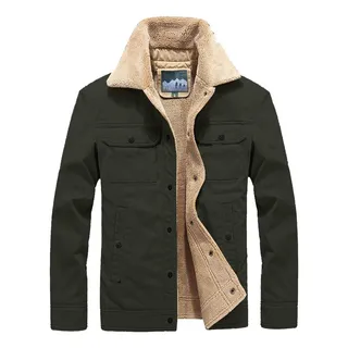 Jaqueta Bomber De Sarja Forrada Slim Fit Importada Frio Jaqueta Bomber De Sarja Forrada Slim Fit Importada Frio