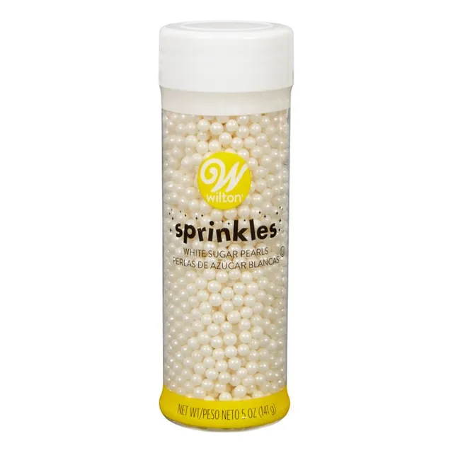 Sprinkles Perla Color Blanco Wilton 141gr 710-044