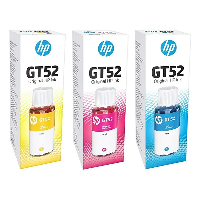 Kit 3 Tintas Originales Hp Gt52 Gt5810 5820 315 415 Cy Mag Y