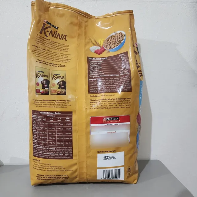 Alimento De Cachorros 2 Kg Perrarina Purina K-nina Carne/ce