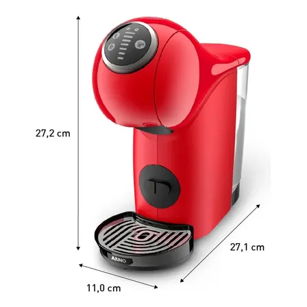 Cafeteira Nescafé Dolce Gusto Genio S Plus Dgs3 Vermelha Cor Vermelho 127v