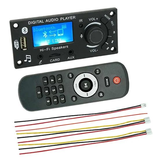 Placa Decodificadora Bluetooth Tela Lcd Usb Mp3 Aux