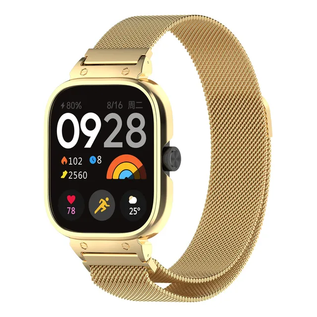 Pulsera Repuesto Metalica Para Xiaomi Redmi Watch 4 