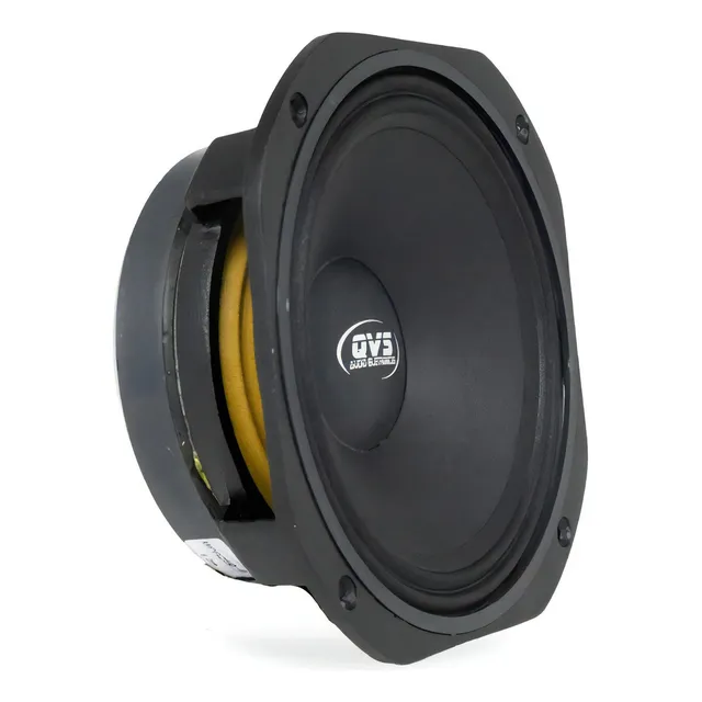 Mid Bass 8 Qvs Mgs 250 Rms Medio Graves Melhor Que Snake Cor Preto