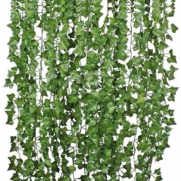Pack 36 Tiras Planta Artificial Enrredadera 2.1m Decoración