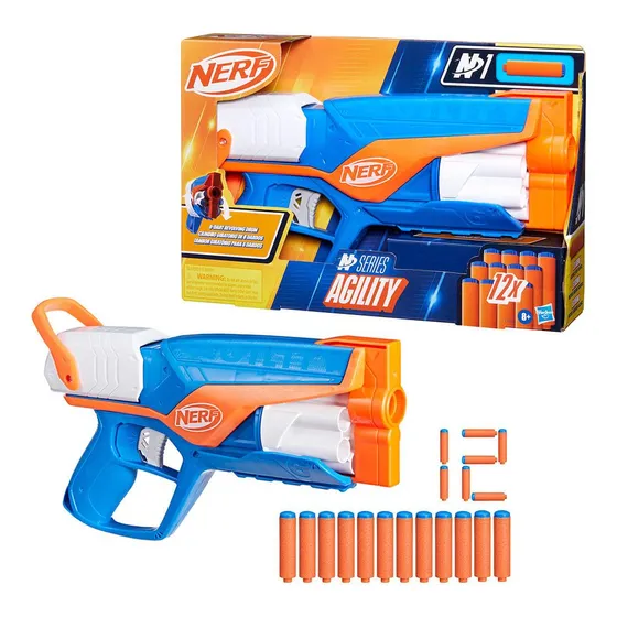 Pistola Nerf Lanza Dardos Agility