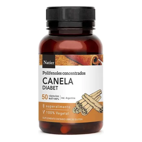 Canela Natier Cápsula 100 Ml 50 G Vegano Sin Gluten