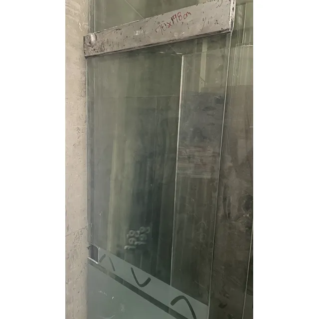 Puerta En Vidrio Oficina Division Sin Llave Sin Chapa