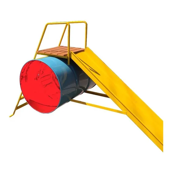 Tobogan Infantil De Hierro - Color Variados