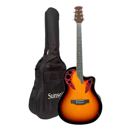 Guitarra Electroacústica Rómulo García Mh-110e + Funda Guitarra Electroacústica Rómulo García Mh-110e + Funda