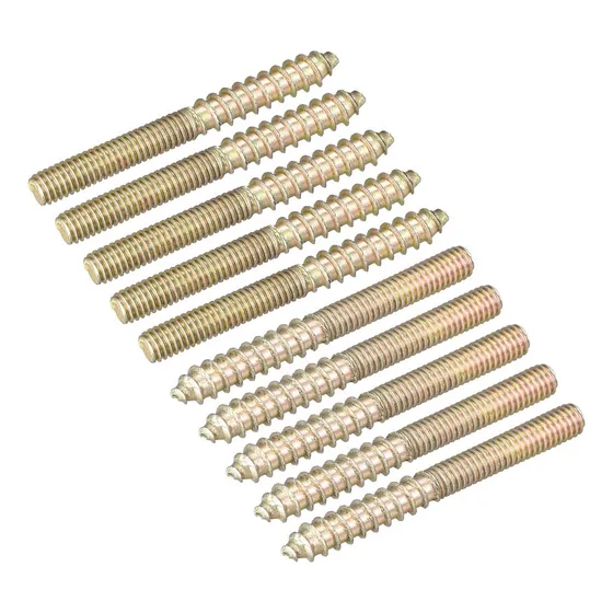 Rosca Pasator Tornillos M4 De 40 Mm, Doble Extremo, 20 Unida