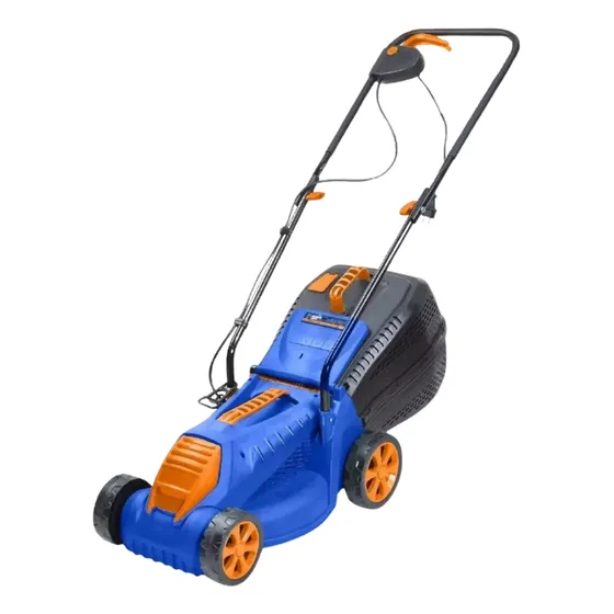 Cortadora De Pasto Cesped Electrica 1200 Watts Wadfow 320mm Color Azul
