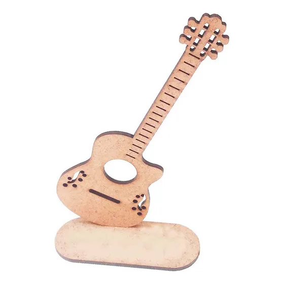 20 Violão Totem 15 Cm Com Base Musica Instrumento Genitori