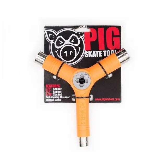 Llave Para Skate  Pig Tool - Orange