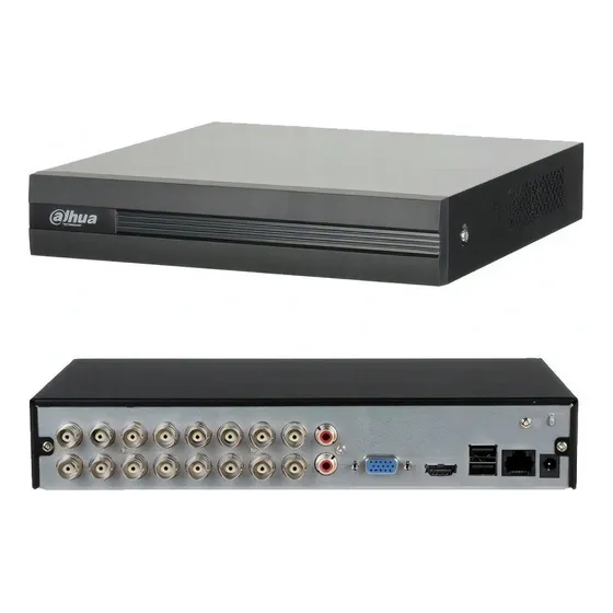 Dvr Dahua 16 Canales Full Hd Penta Hibrido 5mp Dh-xvr1b16h