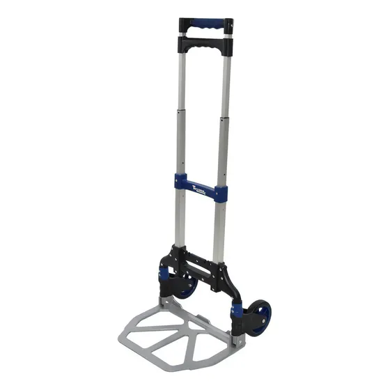 Diablito de carga plegable de Aluminio Portátil Capacidad 70 kg Altura: 1 m Modelo THT-01P Toolman