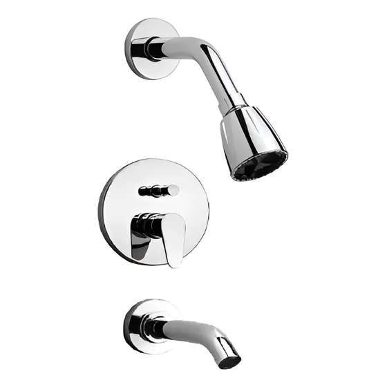 Griferia Ducha Con Transferencia Fv Compacta 0106/m4 Cromo