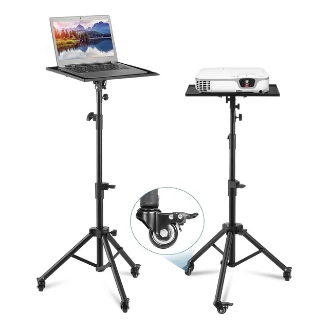 Soporte Tripode Proyector Laptop T1009 Ajustable Con Ruedas