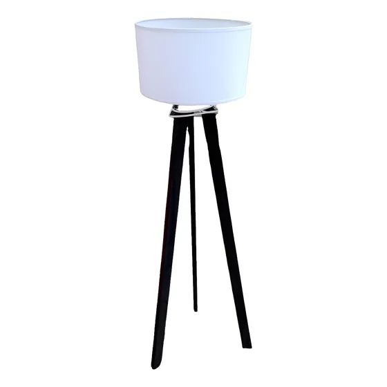 Lámpara De Pie Trípode  Nórdico   Wengue Muebles Especiales