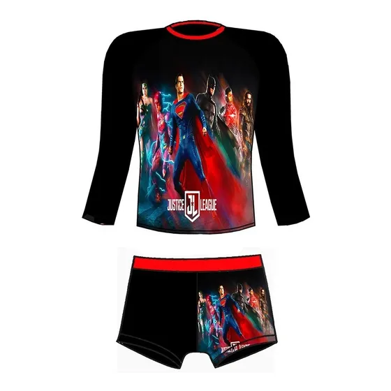 Traje De Baño De La Liga De La Justicia Con Proteccion Uv