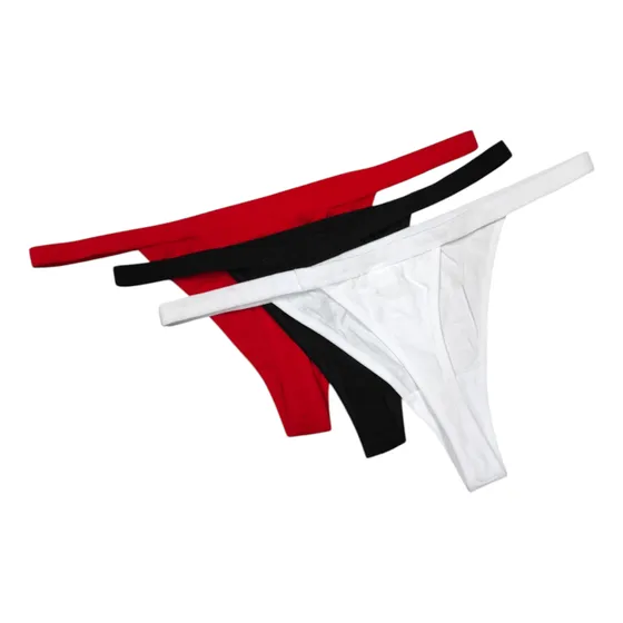 Sashenka Trio De Pantaletas Hilo 1xl Plus