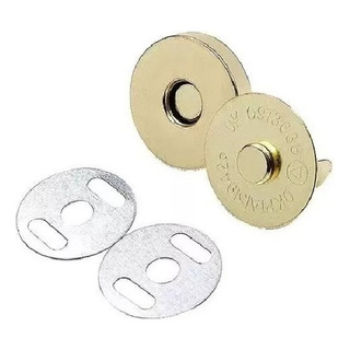 Broche Con Imán Botón Magnético 18mm 100 Pzas Colores Varios Broche Con Imán Botón Magnético 18mm 100 Pzas Colores Varios