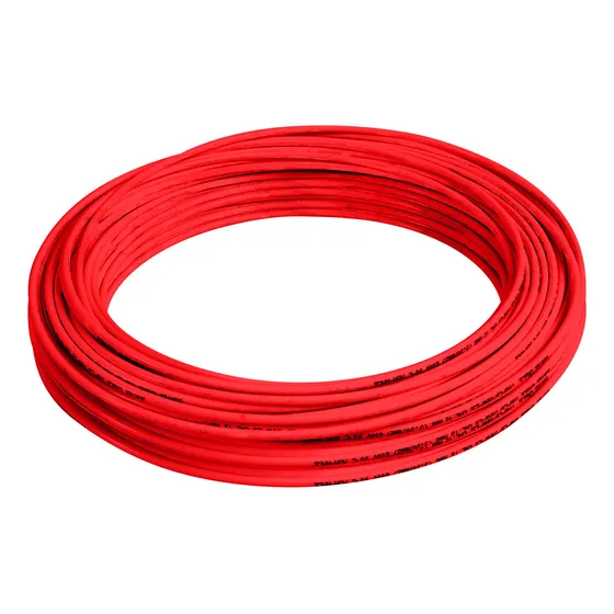 Cable Eléctrico Thw Calibre 10, 100 M Color Rojo Surtek Cubierta Negro
