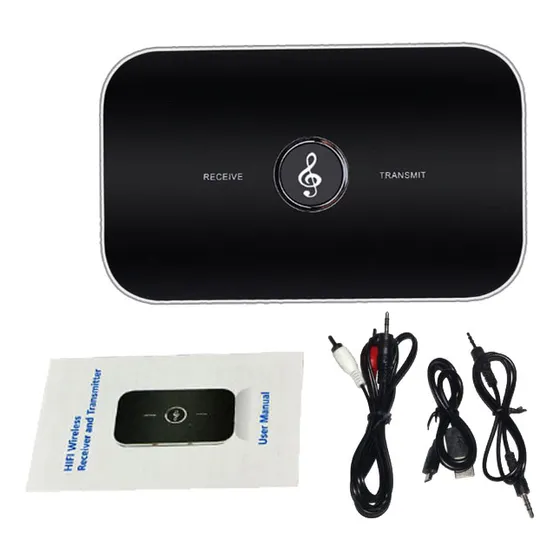 Transmisor Receptor Bluetooth 4.1 Rca 3.5mm Tv Sonido Estere