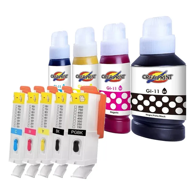 Pack Cartuchos Reacargable 150/151 Canon Ix6810+tinta