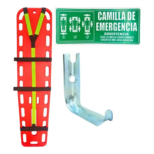 Camilla Emergencia Rescate Plastica Polietileno