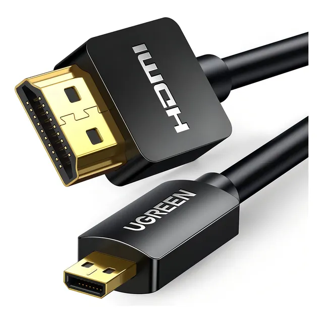 Cable UGREEN Micro Hdmi A Hdmi Alta Velocidad Ethernet 4k 60hz 2m