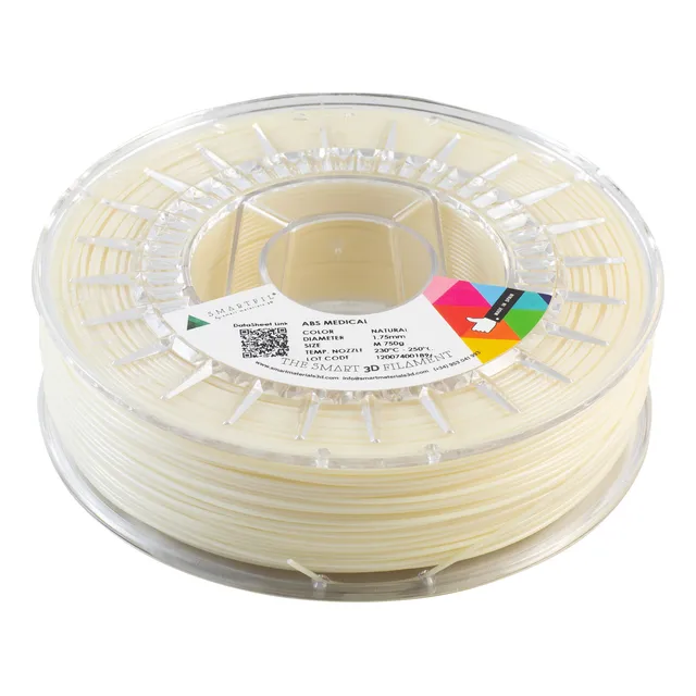 Filamento 3d Smartfil Abs Medical Certificado 1.75 Mm