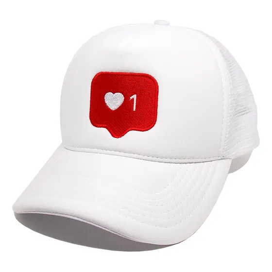 Boné Tkm Aba Curva Trucker Snapback Branco Like