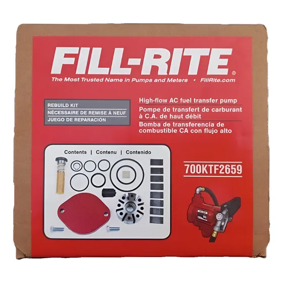 Kit De Reparación Mod 700ktf2659 Para Bomba 700 Fill Rite 