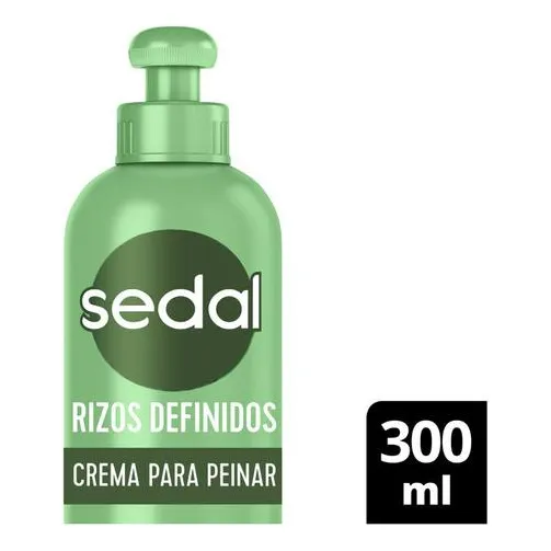 Crema Peinar Sedal Ceramidas Rizos Definidos Argán 300ml 