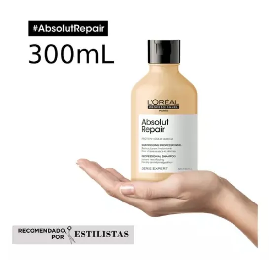 L'oréal Professionnel Serie Expert Absolut Repair Shampoo Cabello Dañado 300ml