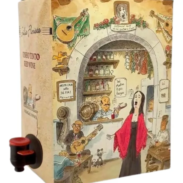 Vinho Julia Florista Tinto Bag In Box 5lt